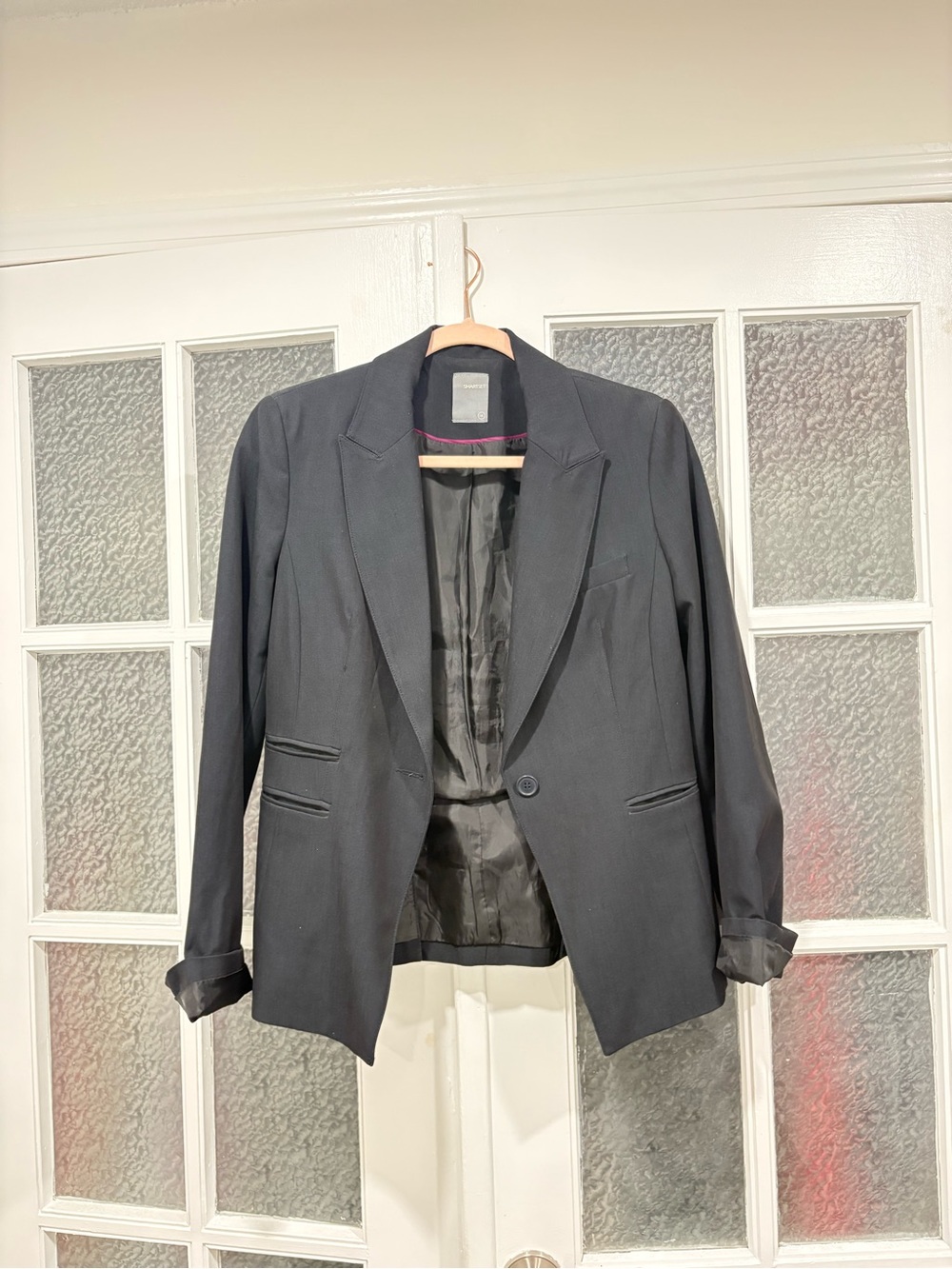 Dark Blue Women's Blazer - Size M